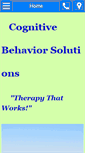 Mobile Screenshot of cognitivebehaviorsolutions.com